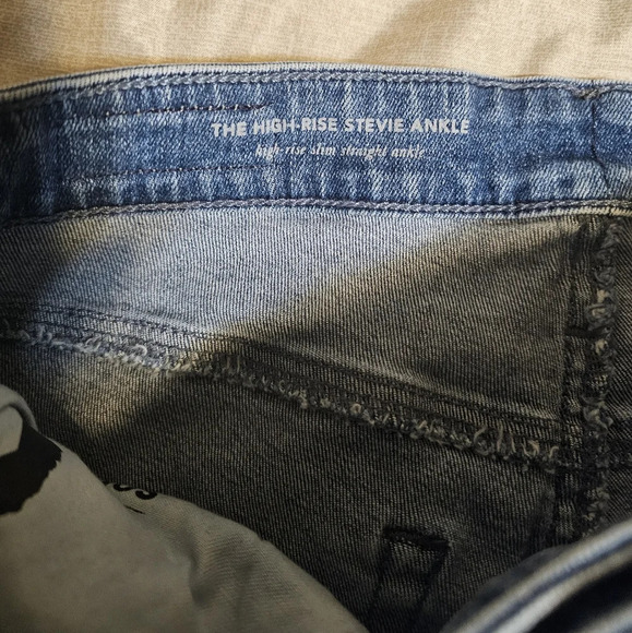 Adriano Goldschmied AG The High-Rise Stevie Ankle Jean Women's Size 27R Blue - Picture 8 of 9